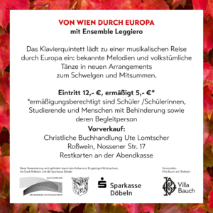 Ankündigung Von Wien durch Europa